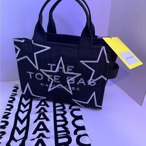 Marc Jacobs Black and White Star Tote